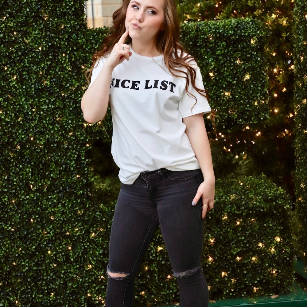 Christmas T-Shirt - “Nice List”